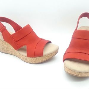 Clarks Annabel Wedge Sandal 9.5 M